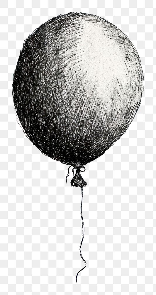 PNG  Balloon drawing sketch transportation.