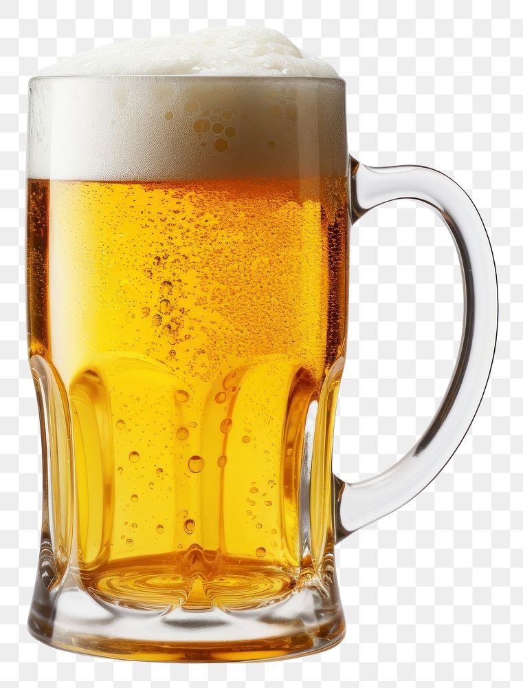 PNG Mug of beer drink lager glass. AI generated Image by rawpixel.