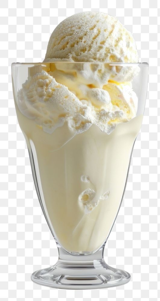 PNG Icecream dessert sundae glass.