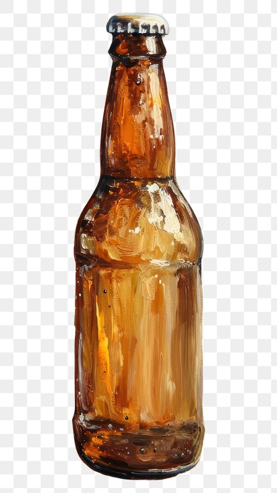 PNG Bottle drink glass beer.