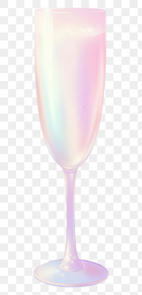 PNG  Champagne glass drink refreshment.