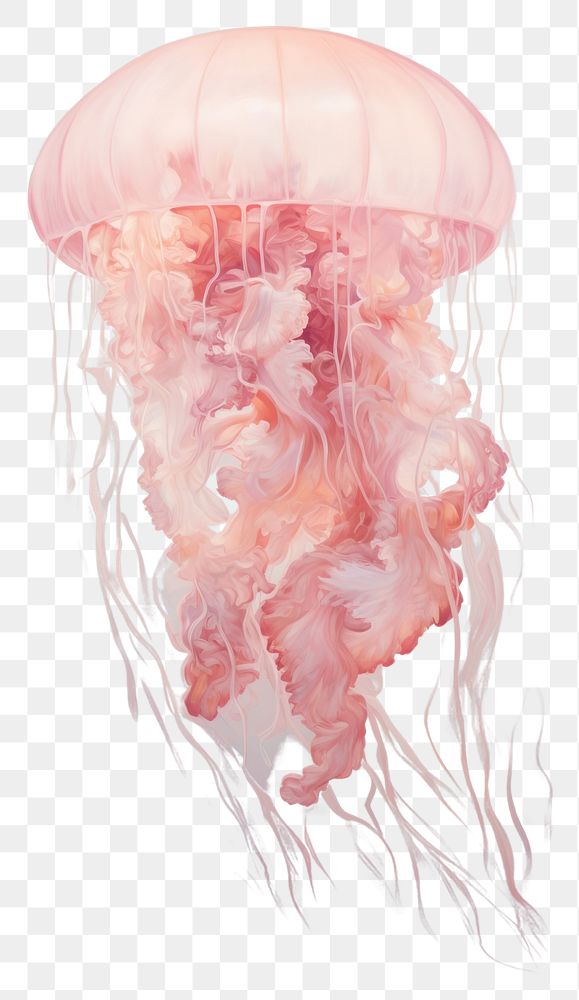 PNG Jellyfish animal invertebrate transparent.