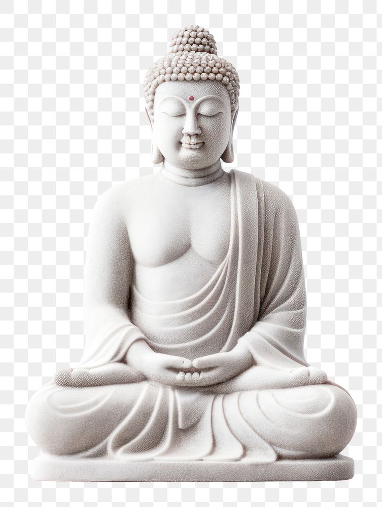 PNG  Buddha statue representation spirituality architecture.