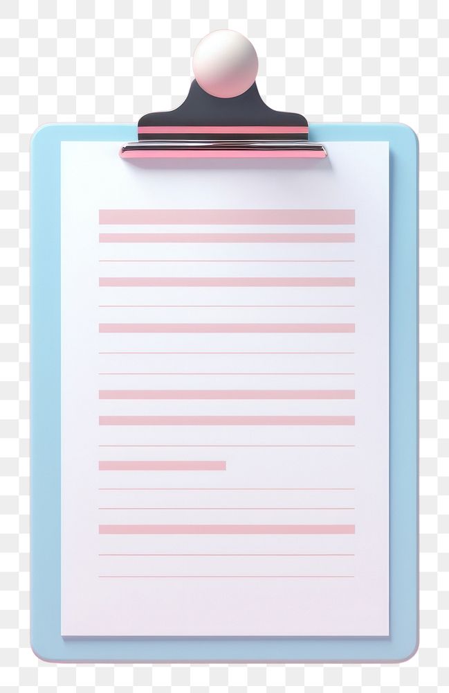 PNG Document text paper pink