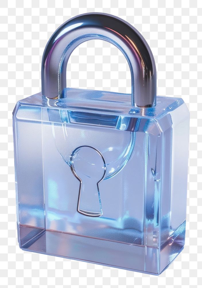 PNG Protection security padlock metal.
