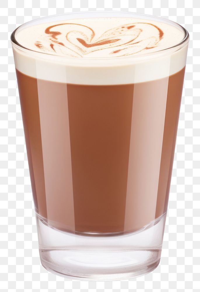 PNG Hot chocolate cup coffee latte. AI generated Image by rawpixel.