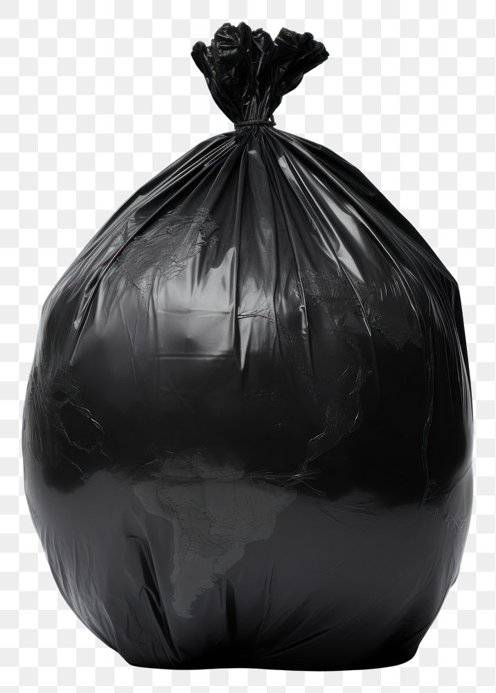 PNG Plastic garbage black trash.