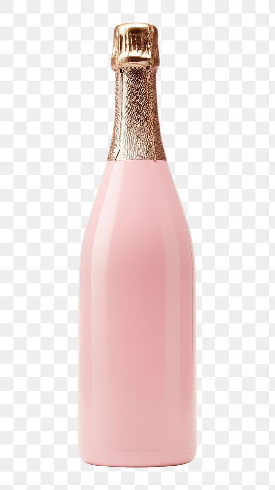 PNG  Champagne bottle glass drink wine.