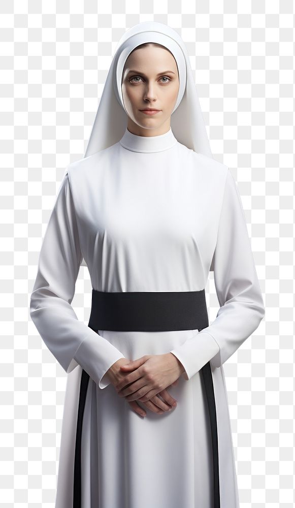 PNG Nun fashion sleeve dress.