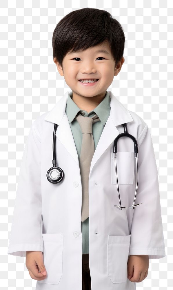 PNG Japanese kid Vet stethoscope child accessories.