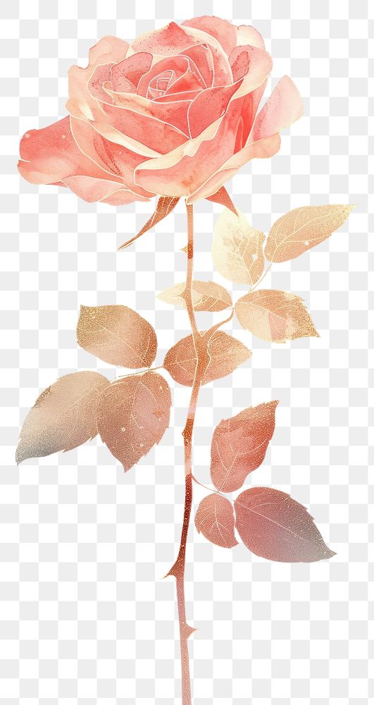 PNG Flower petal plant rose