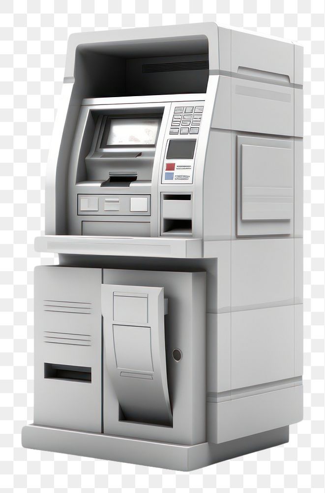 PNG Atm machine atm white background.