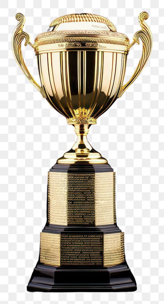 PNG Baseball trophy gold achievement drinkware.