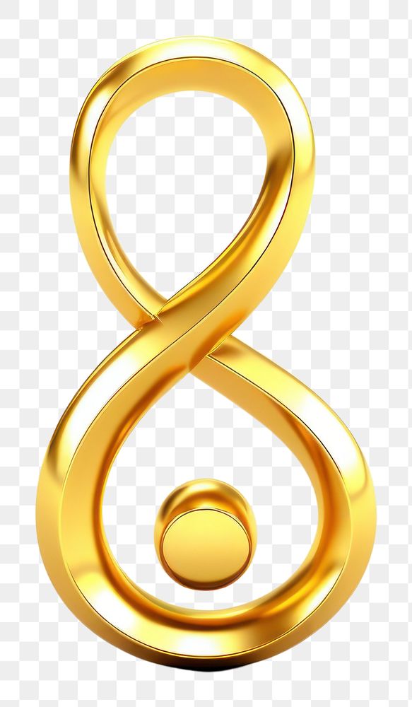 PNG Music note symbol jewelry number gold.