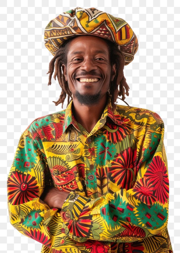 PNG Jamaica reggae man smiling portrait laughing adult.