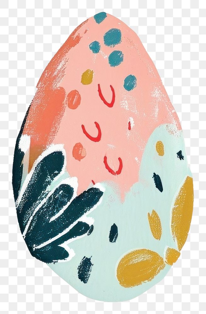 PNG Cute easter egg illustration painting baseball softball.
