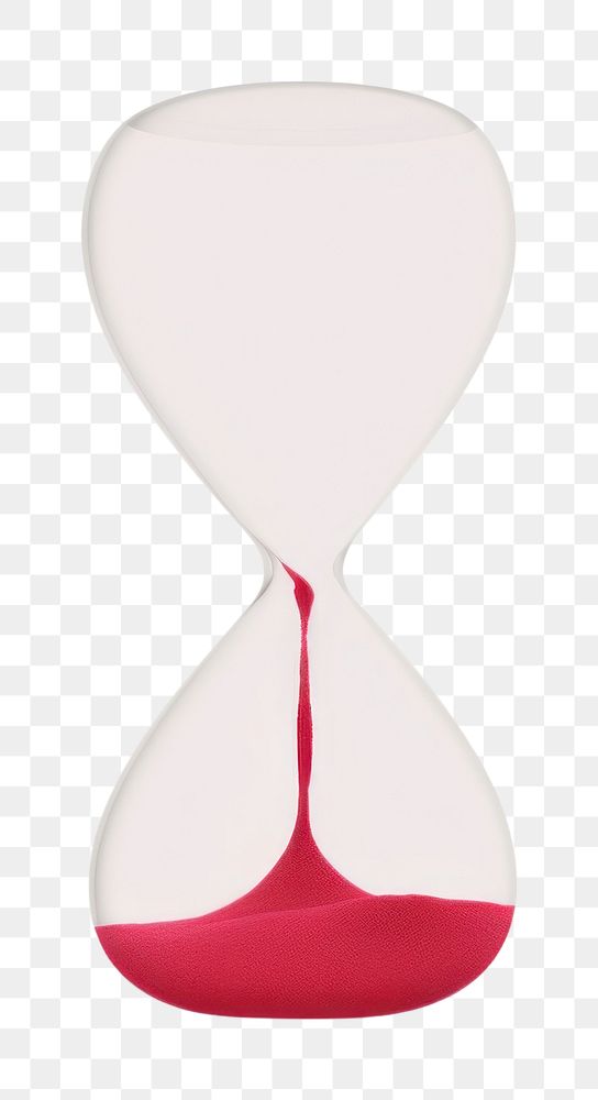 PNG Hourglass shape white background deadline.