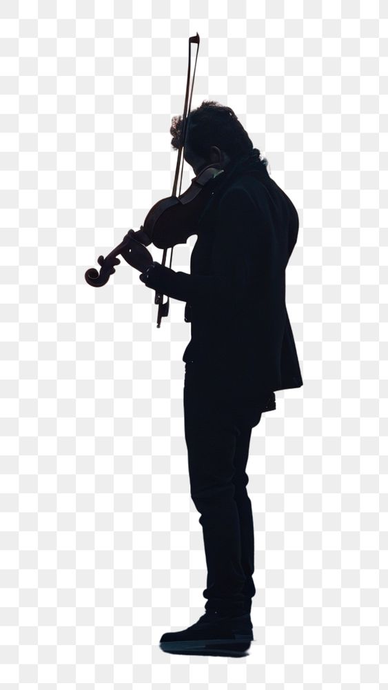 PNG Musician playing violin at the rooftop architecture backlighting cityscape. AI generated Image by rawpixel.