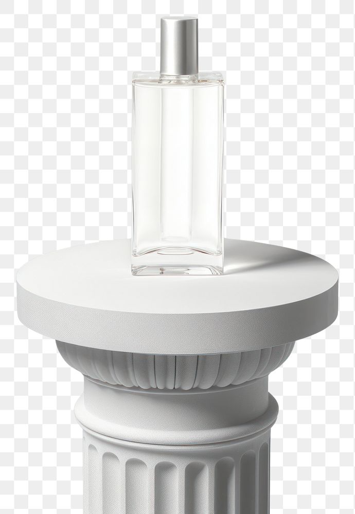 PNG  Perfume glass packaging mockup bottle cosmetics lighting.