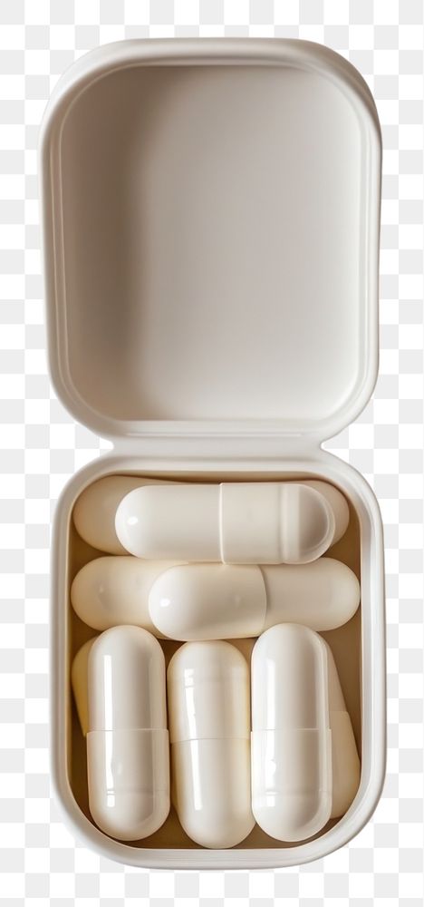 PNG Pill medication container medicine.