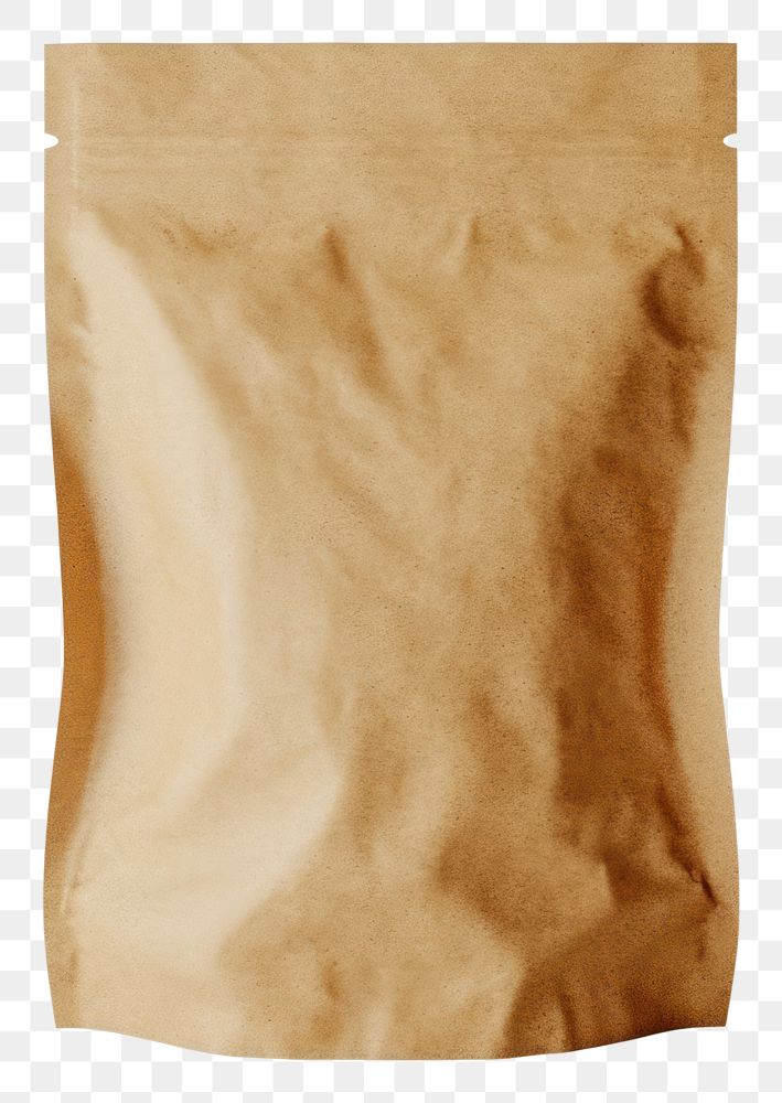 PNG  Paper pouch packaging mockup bag white background simplicity.