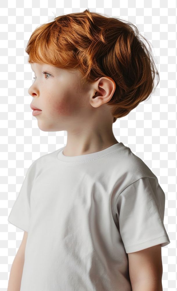 PNG T-shirt fashion child white.