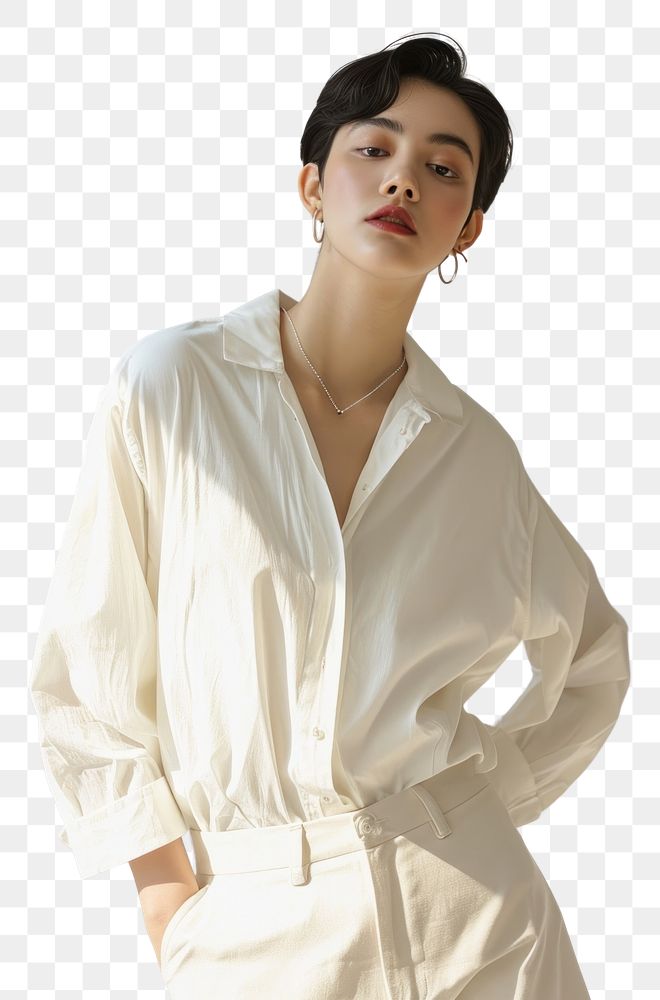 PNG Clothing fashion sleeve blouse.