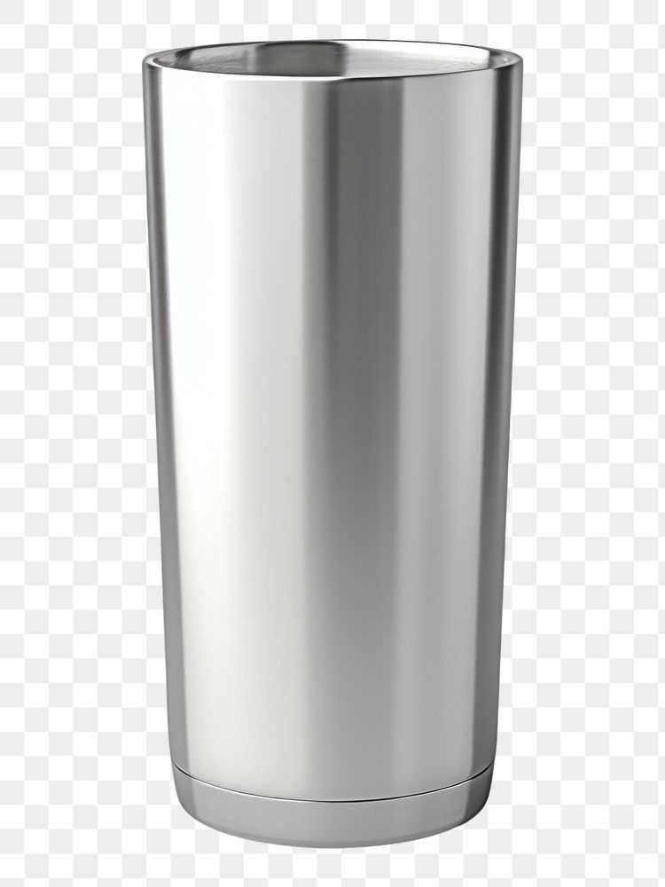 PNG Steel flowerpot aluminum cylinder.
