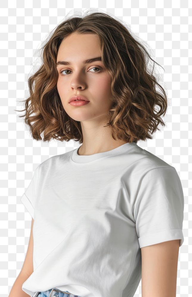 PNG T-shirt portrait clothing person.