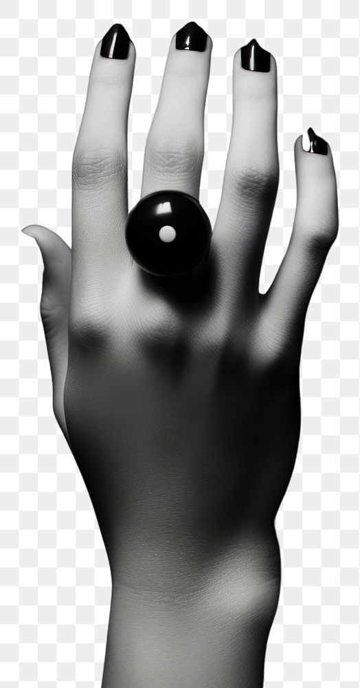 PNG Photography monochrome finger black.