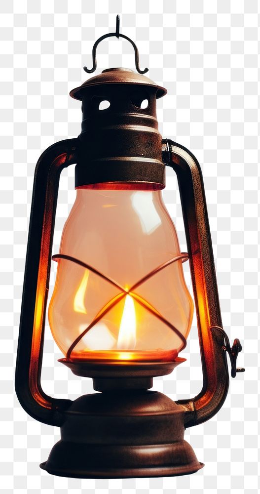PNG Lantern lamp illuminated lampshade.