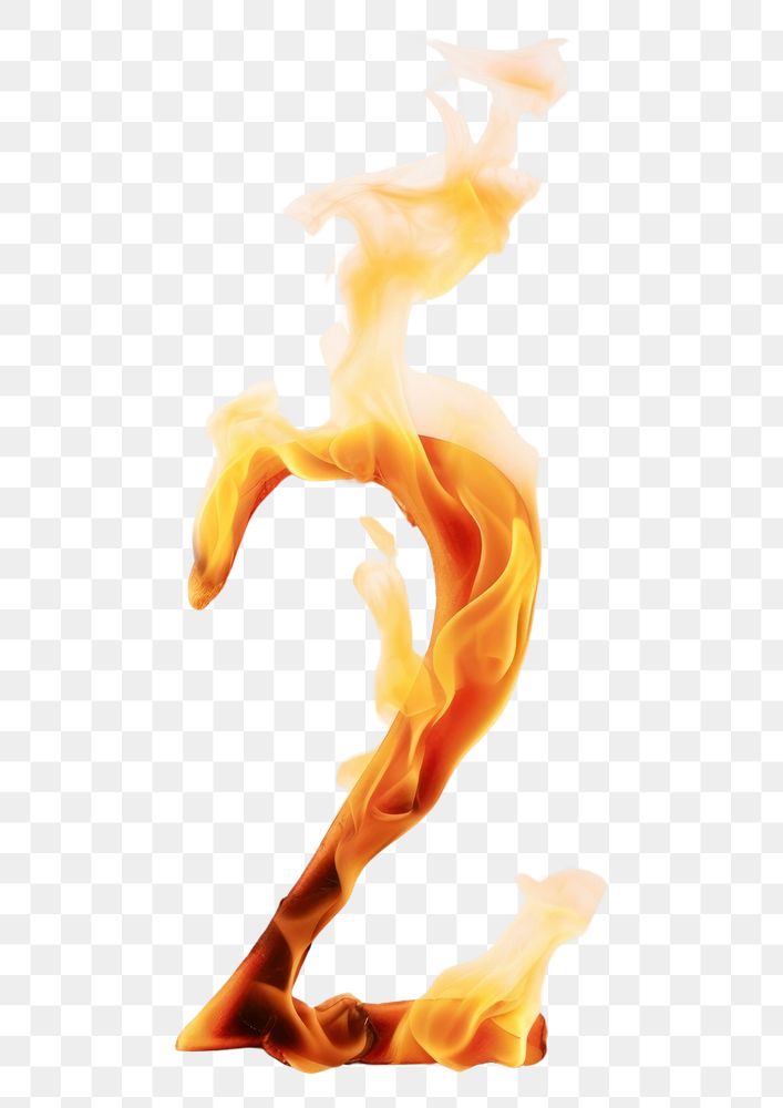 PNG Fire glowing burning motion.