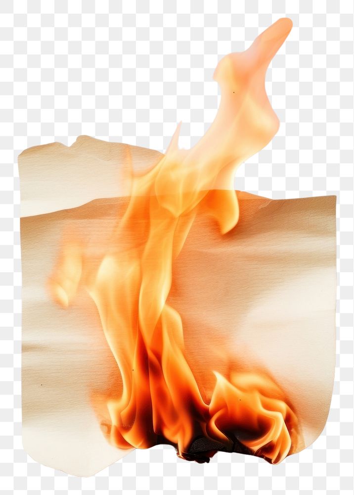 PNG Bonfire fireplace glowing burning.