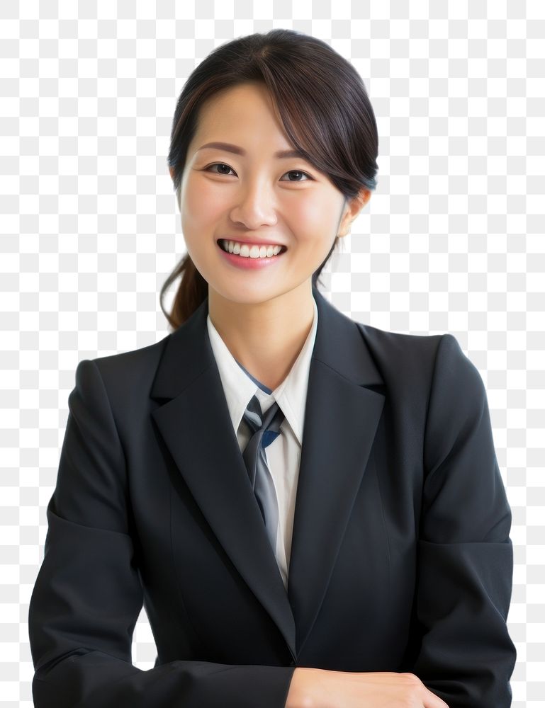 PNG Businesswoman smiling meeting looking. AI generated Image by rawpixel.
