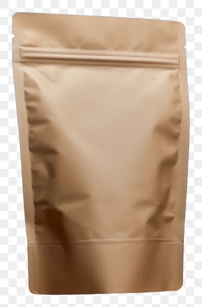 PNG Coffee pouch packaging mockup brown still life blue.