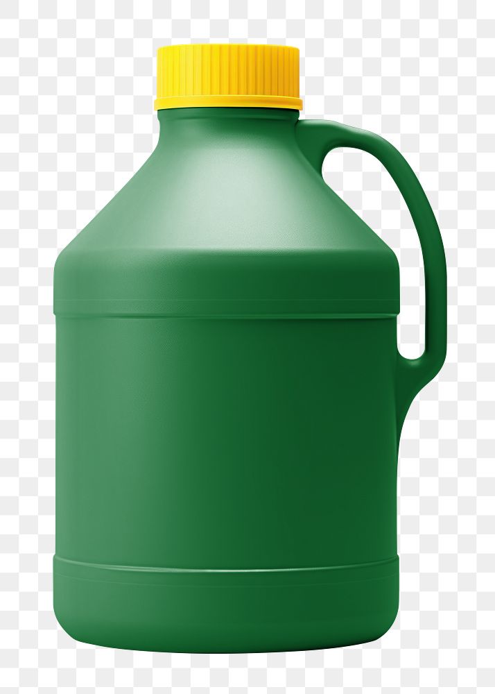 PNG green matte gallon, transparent background