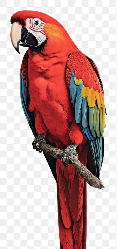 PNG Parrot animal bird macaw.