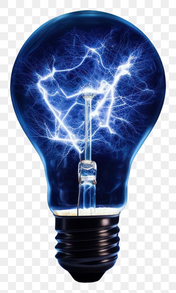 PNG Lightbulb technology night thunderstorm.
