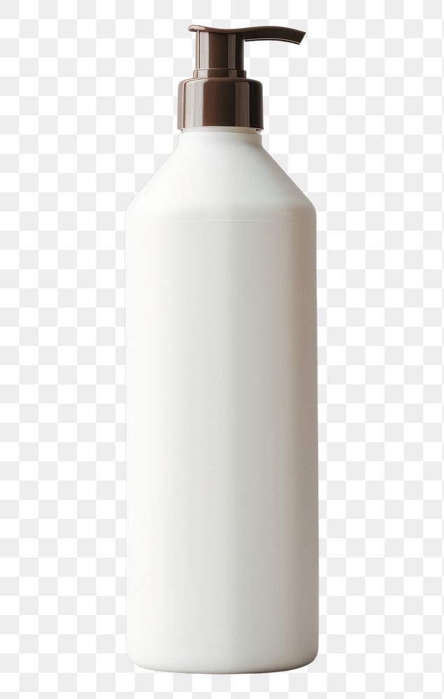 PNG Pump bottle mockup white background container drinkware.