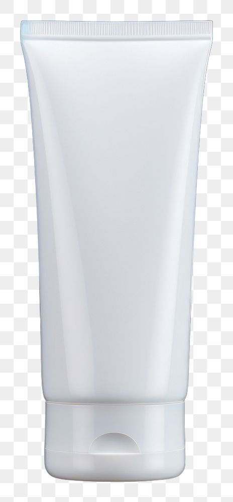 PNG Simple white tube packaging mockup bottle sky studio shot.