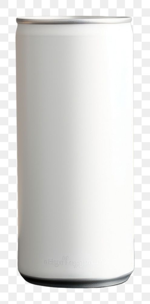 PNG Can packaging mockup cylinder white vase.
