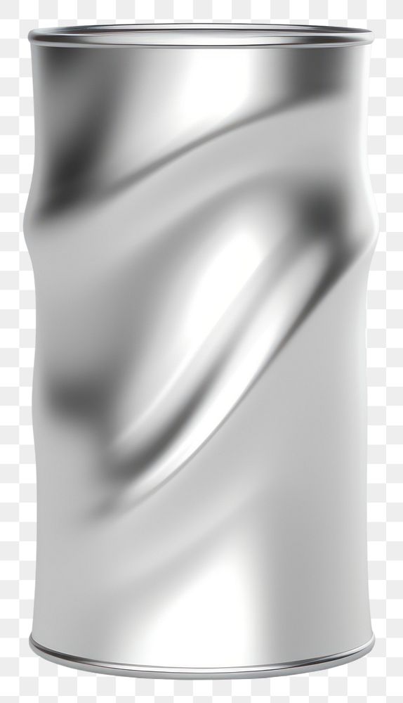 PNG Cylinder silver bottle shaker.
