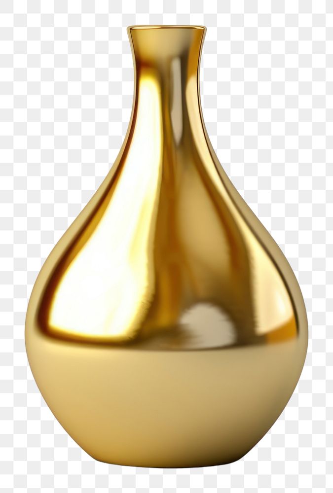 PNG Bottle bottle gold vase.