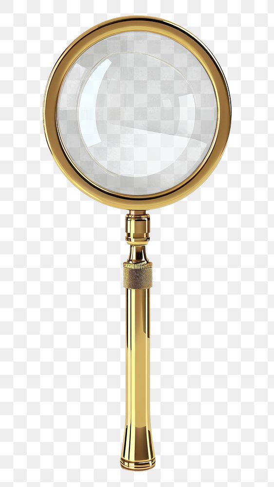 PNG Magnifying glass magnifying white white background.