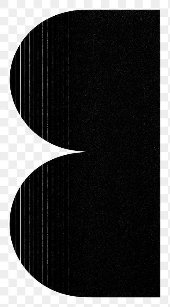PNG Silkscreen illustration of simple shape black logo text.