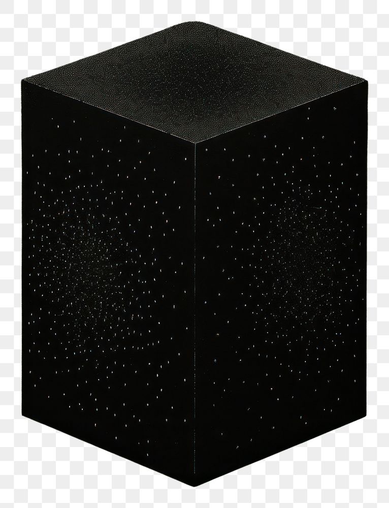 PNG Silkscreen illustration of simple shape black art electronics.