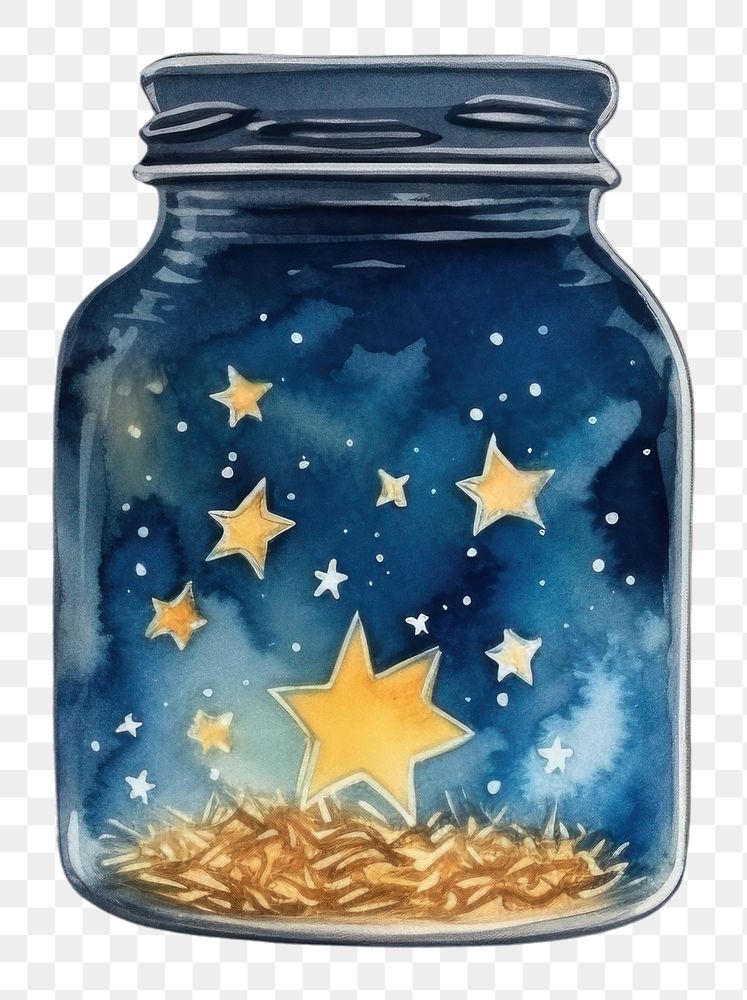 PNG Star space jar constellation. 