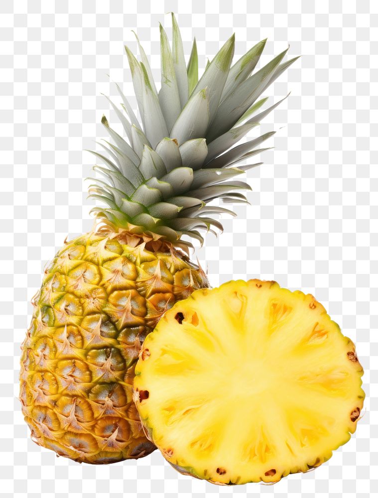 PNG  Pineapple fruit plant food.