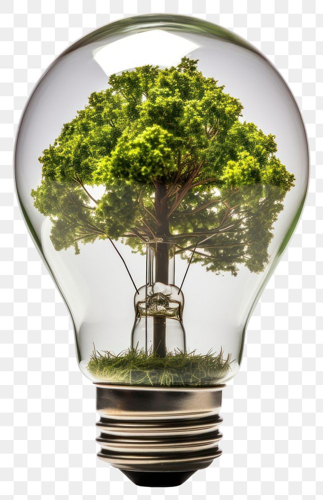 PNG  Light bulb lightbulb tree electricity.