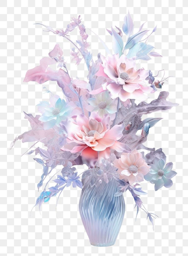 PNG  Bouquet art flower petal. AI generated Image by rawpixel.